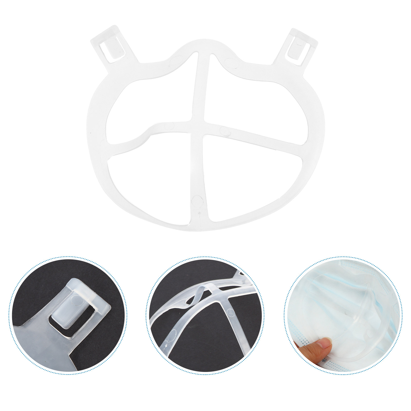 10Pcs Mask Holder Inner Suppor - Silicone Mask Bracket 评论和价格
