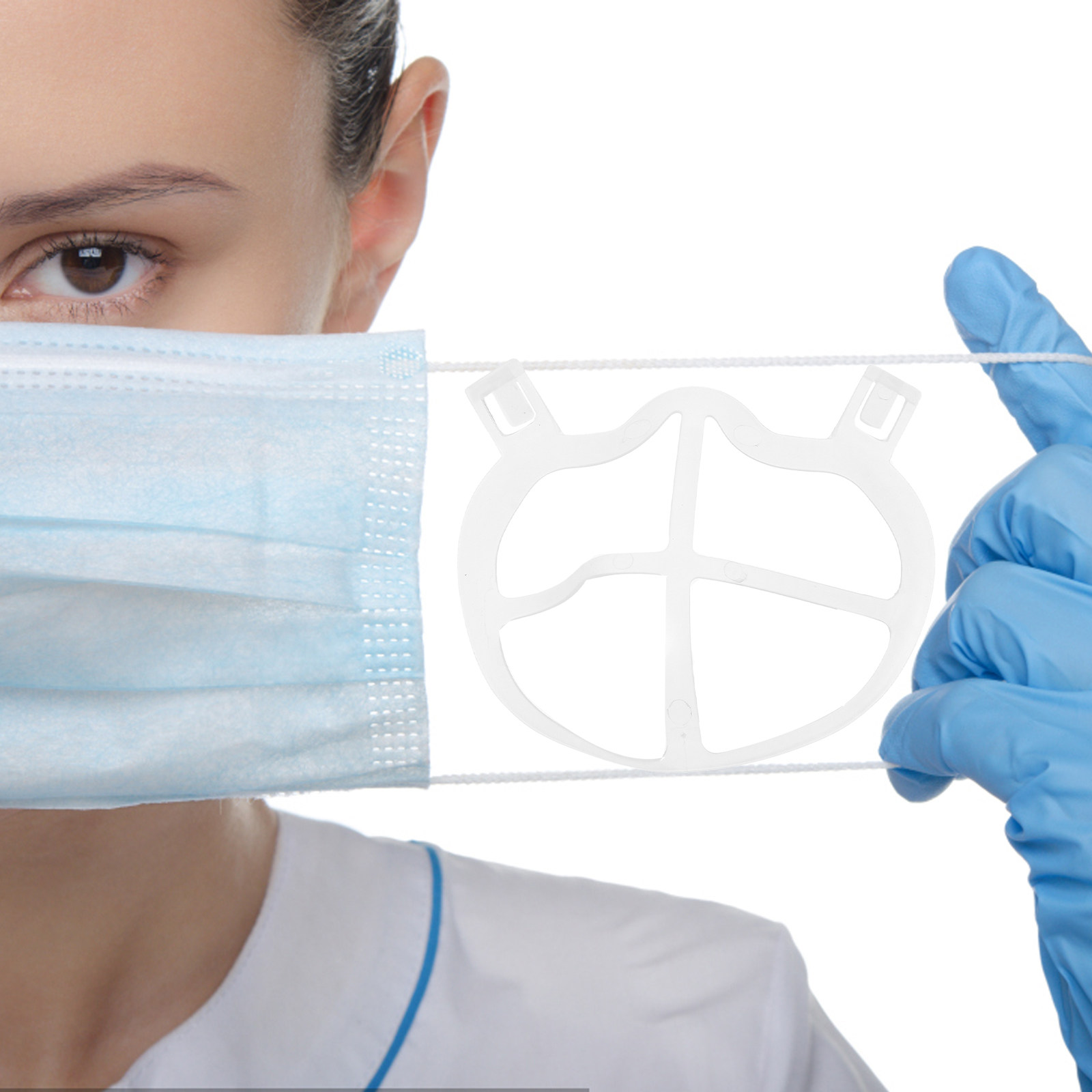 10Pcs Mask Holder Inner Suppor - Silicone Mask Bracket 评论和价格