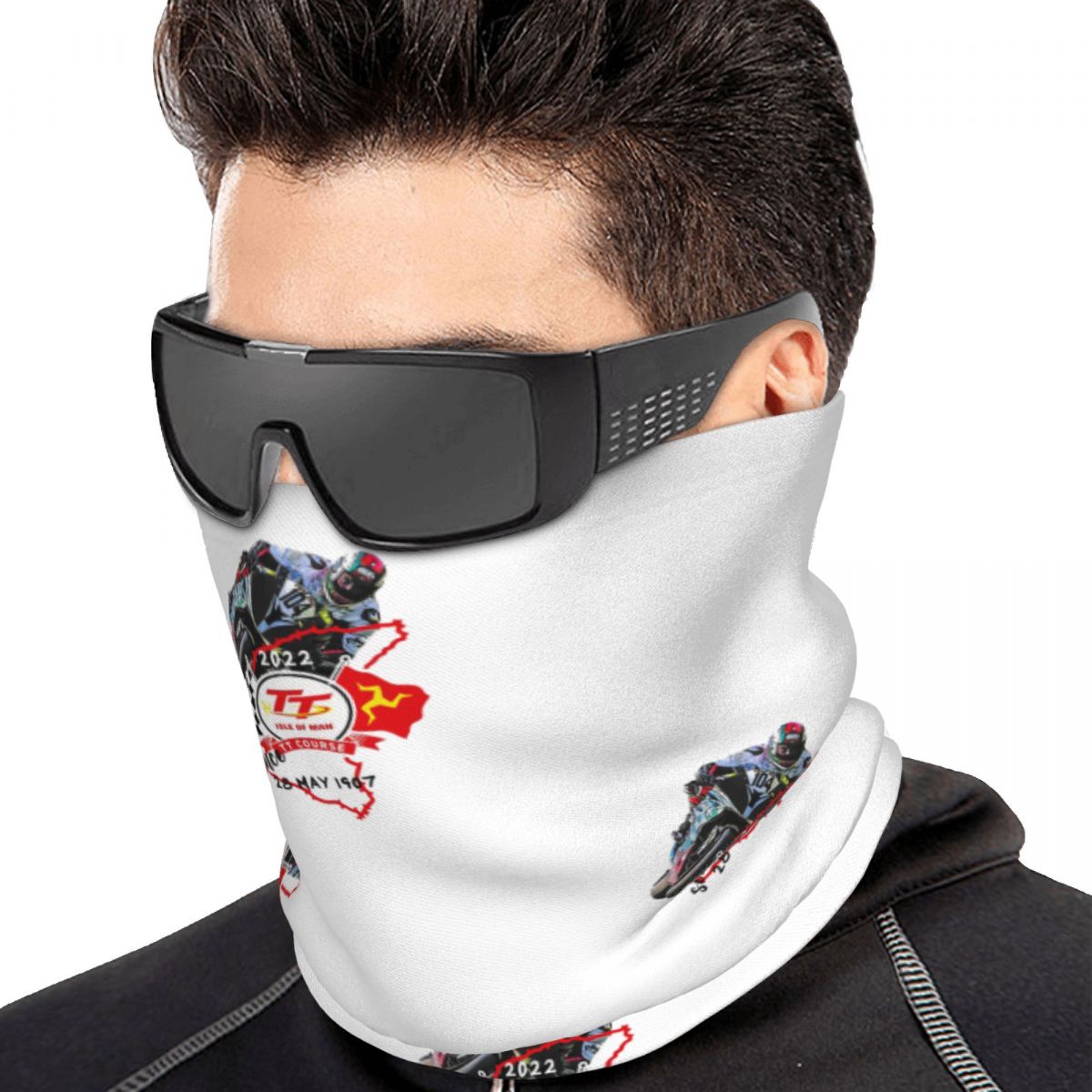 Isle Of Man TT Races Multifunc - Neck Gaiter Face Cover 评论和价格