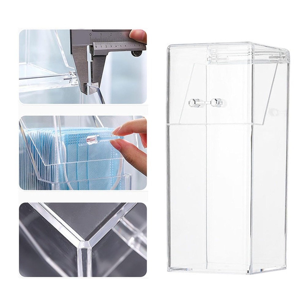 With Lid Face Mask Dispenser V - Face Mask Storage Box 评论和价格
