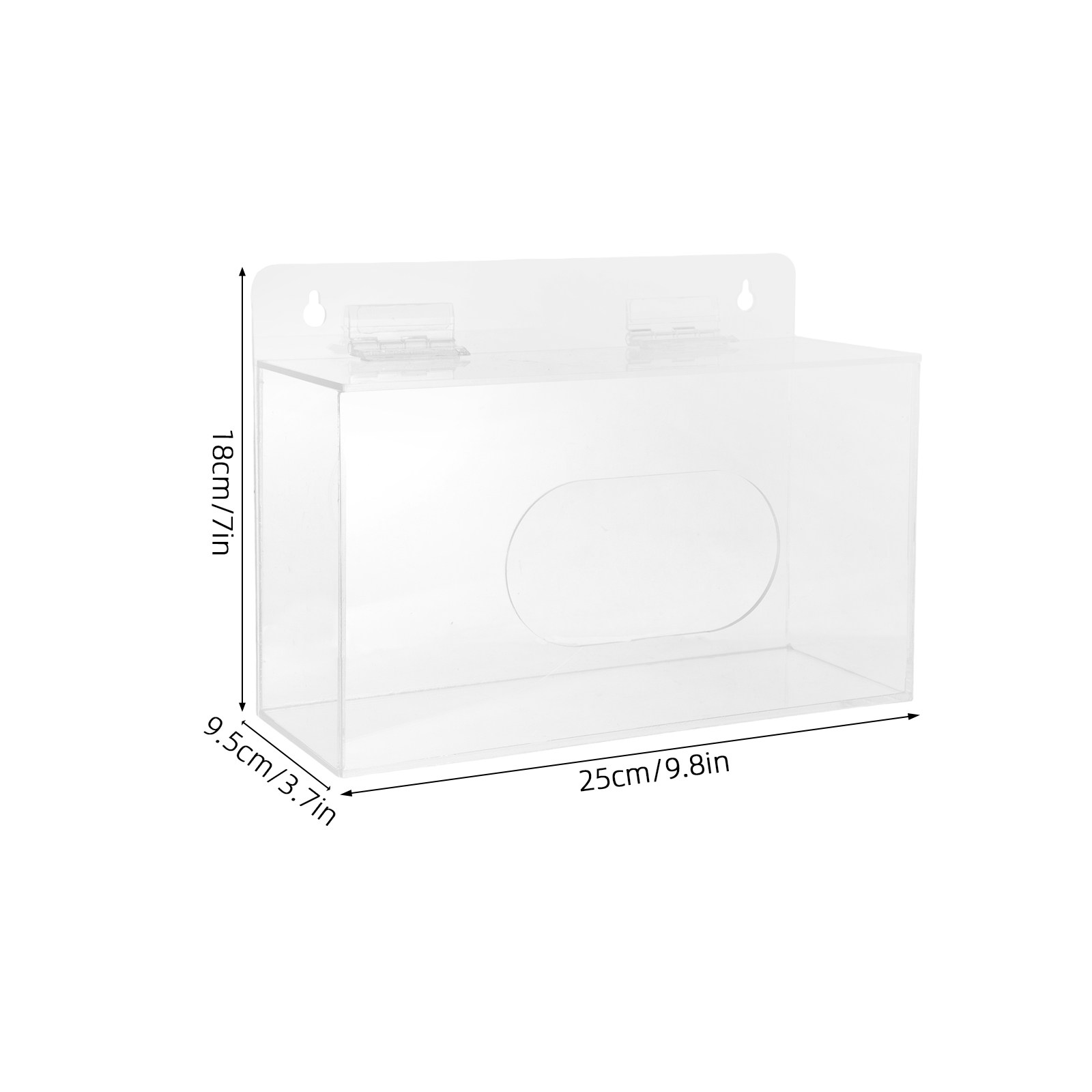 Acrylic Face Mask Organizer Wa - Face Mask Storage Box 评论和价格